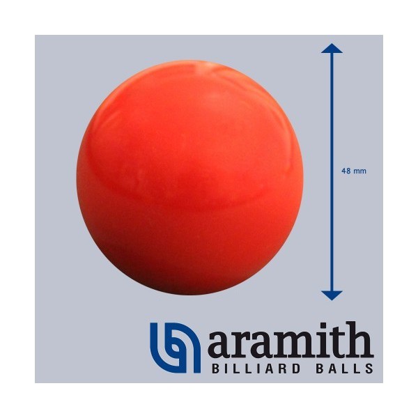 Bille Rouge Aramith 48 mm