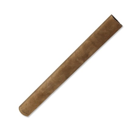Manchon Longoni en cuir véritable