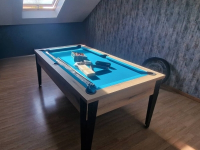 Installation d'un magnifique billard Factory Classic Gamme PRIMA !